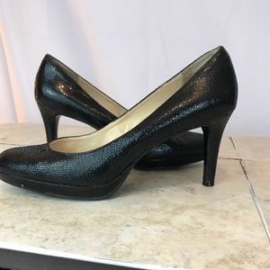 Calvin Klein Shiny Heels Size 9.5